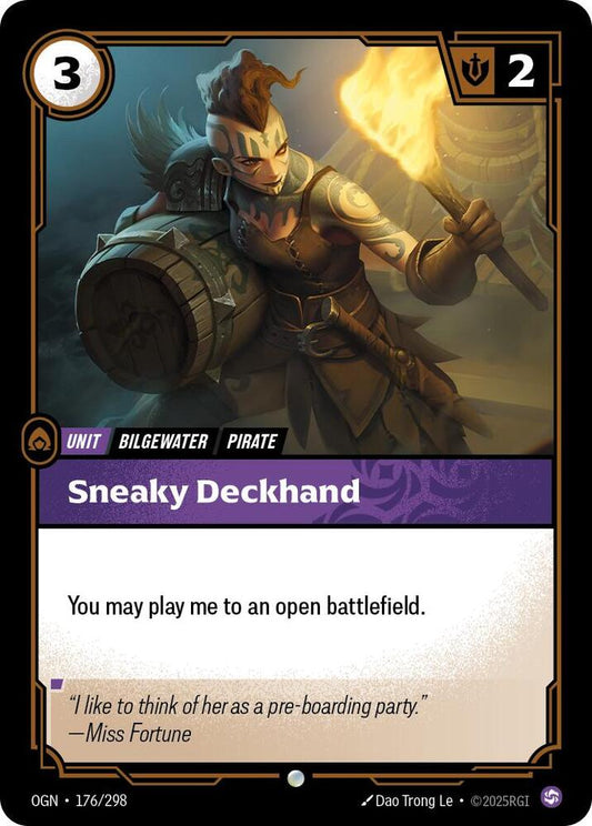 Sneaky Deckhand [Origins] 176/298