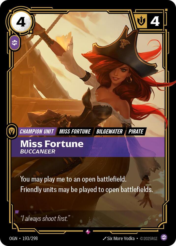 Miss Fortune - Buccaneer [Origins] 193/298