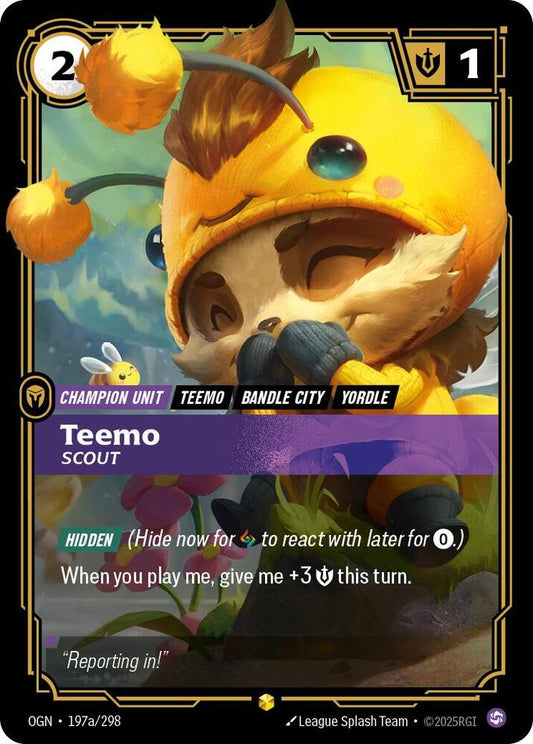Teemo - Scout (Alternate Art) [Origins] 197a/298