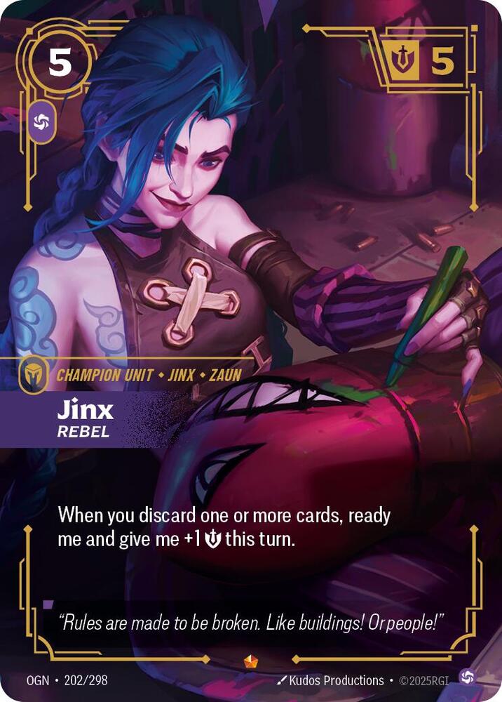 Jinx, Rebel [Origins] 202/298