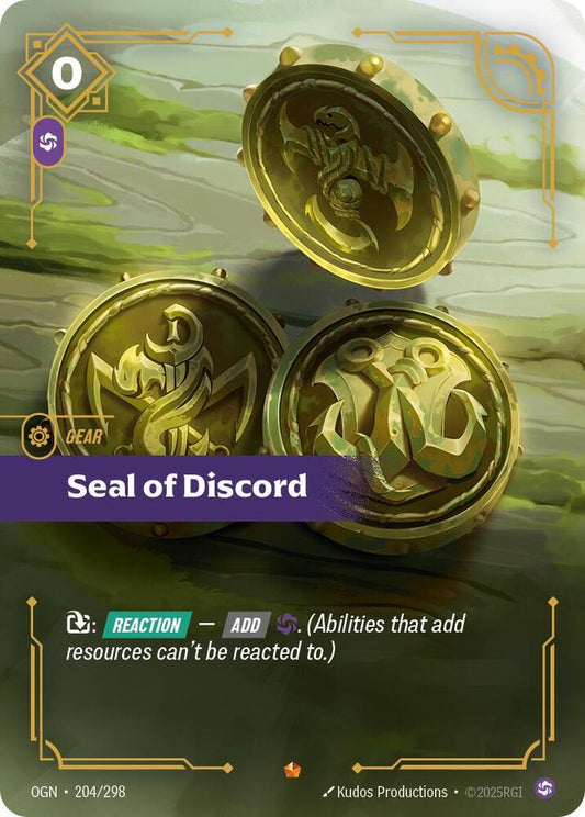 Seal of Discord [Origins] 204/298