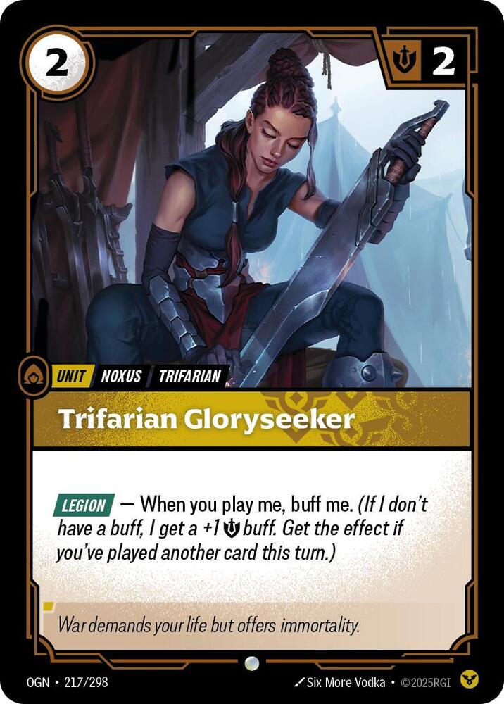 Trifarian Gloryseeker [Origins] 217/298
