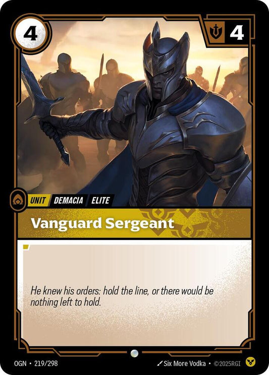 Vanguard Sergeant [Origins] 219/298