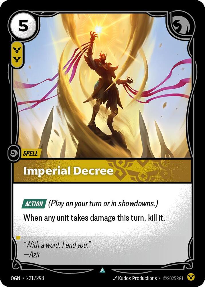 Imperial Decree [Origins] 221/298