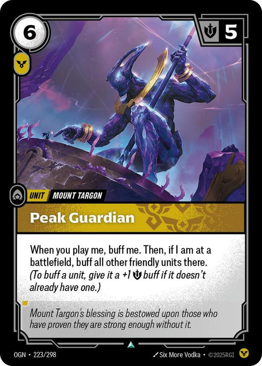 Peak Guardian [Origins] 223/298