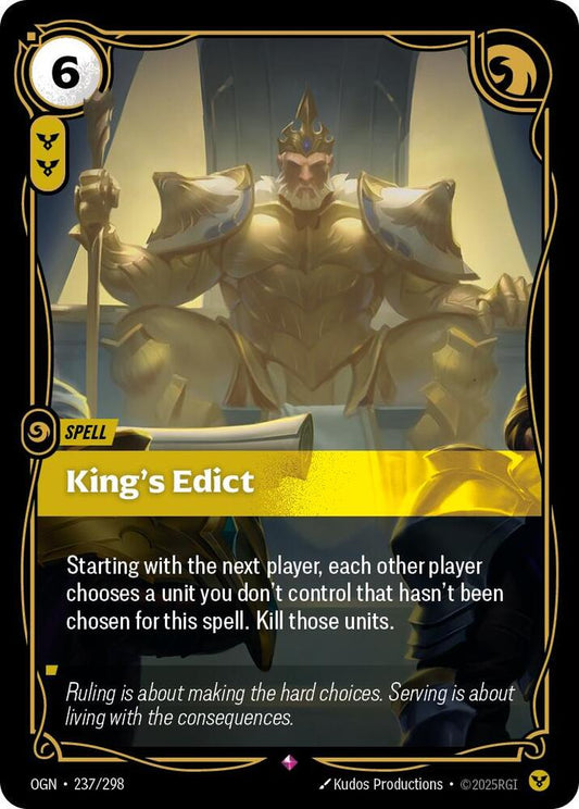 King's Edict [Origins] 237/298