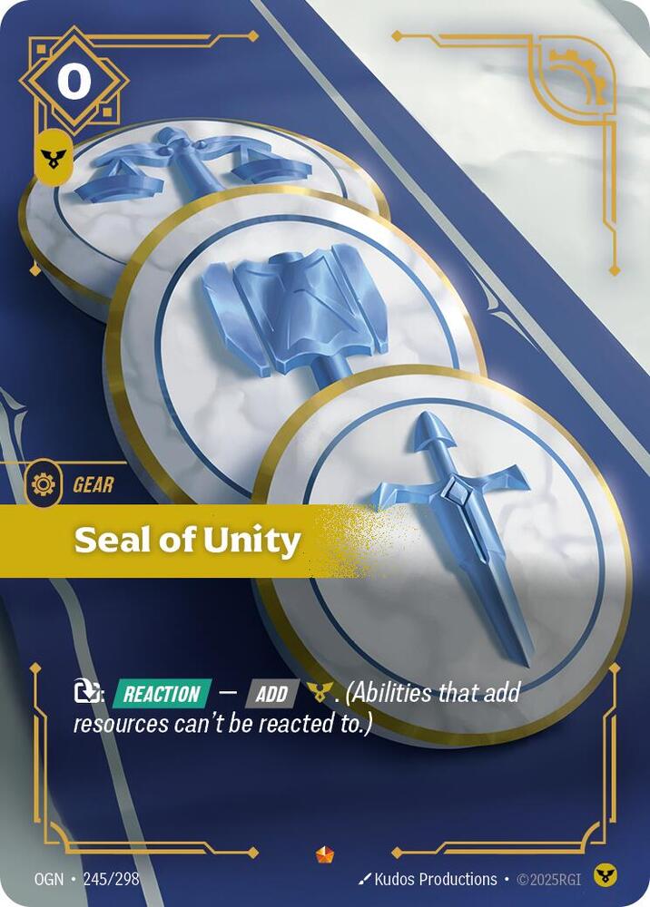 Seal of Unity [Origins] 245/298