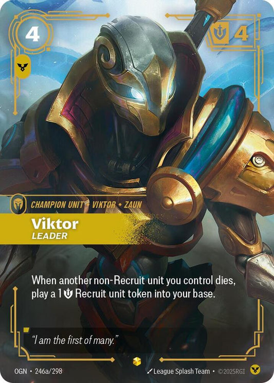 Viktor - Leader (Alternate Art) [Origins] 246a/298