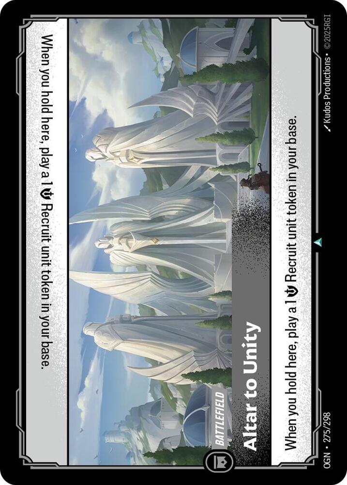 Altar to Unity [Origins] 275/298