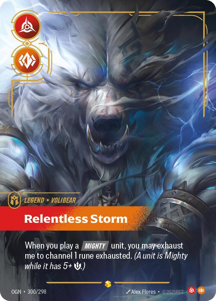 Volibear, Relentless Storm (Overnumbered) [Origins] 300/298