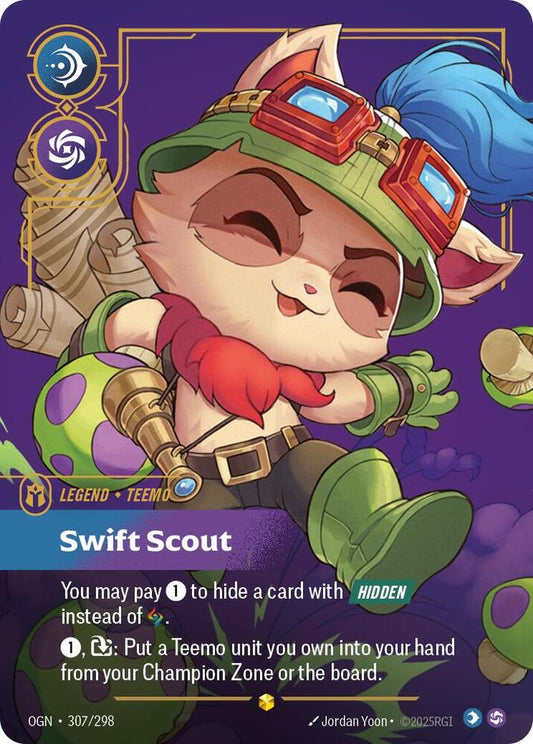 Teemo - Swift Scout (Overnumbered) [Origins] 307/298