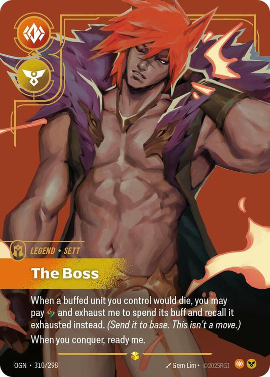 Sett - The Boss (Overnumbered) [Origins] 310/298