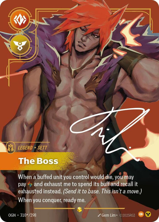 Sett - The Boss (Signature) [Origins] 310*/298