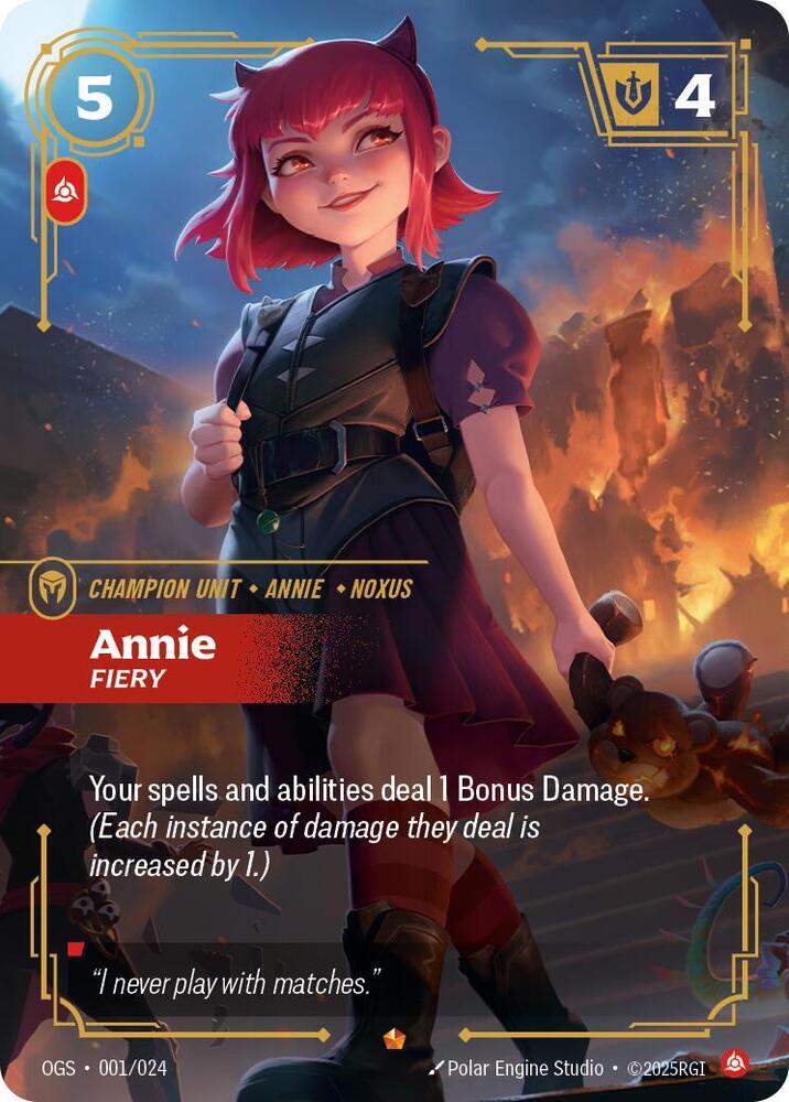 Annie - Fiery [Origins: Proving Grounds] 001/024