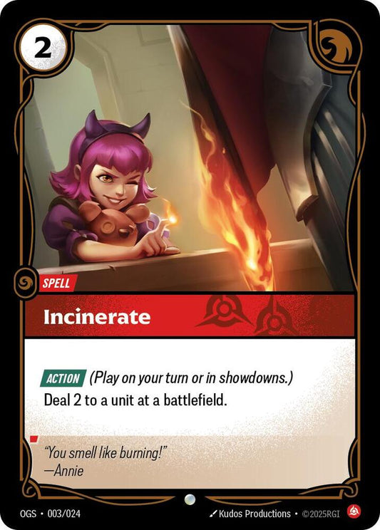 Incinerate [Origins: Proving Grounds] 003/024