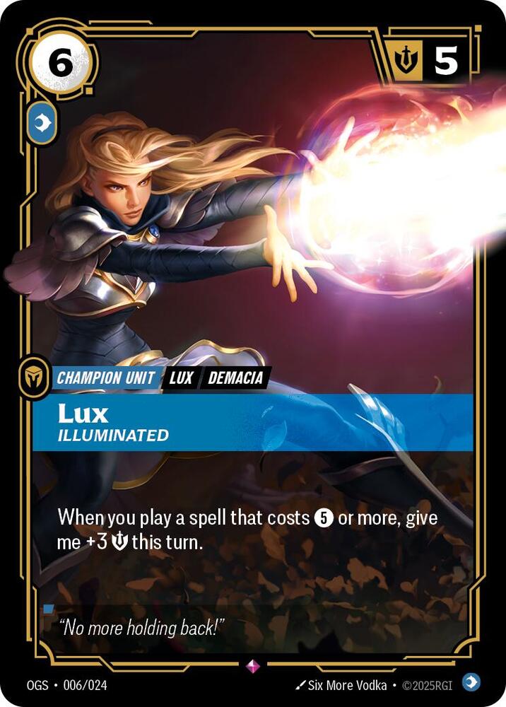 Lux - Illuminated [Origins: Proving Grounds] 006/024