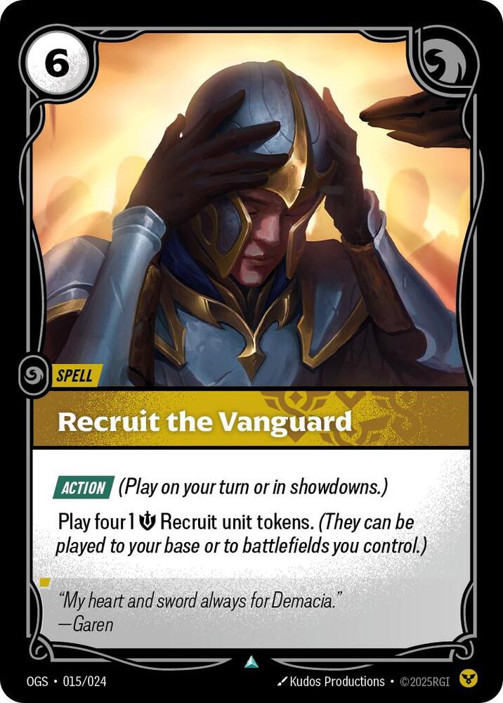 Recruit the Vanguard [Origins: Proving Grounds] 015/024