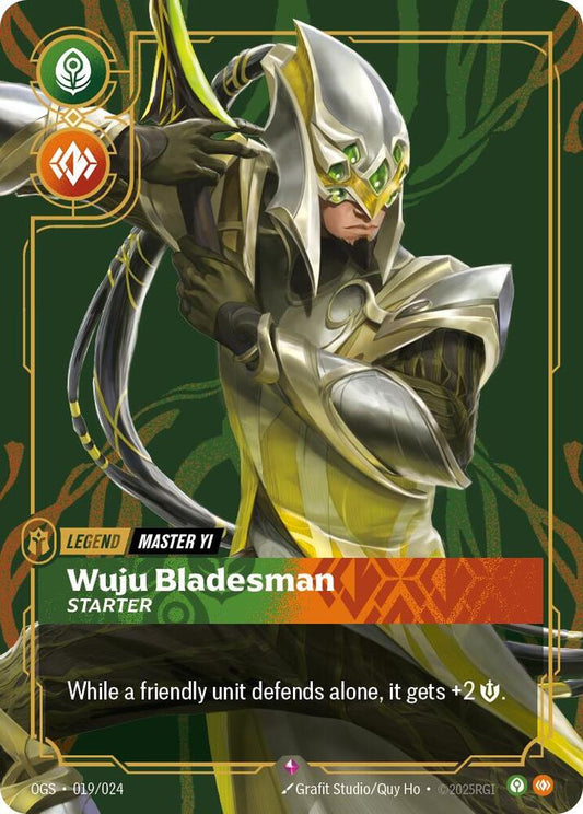 Master Yi - Wuju Bladesman (Starter) [Origins: Proving Grounds] 019/024