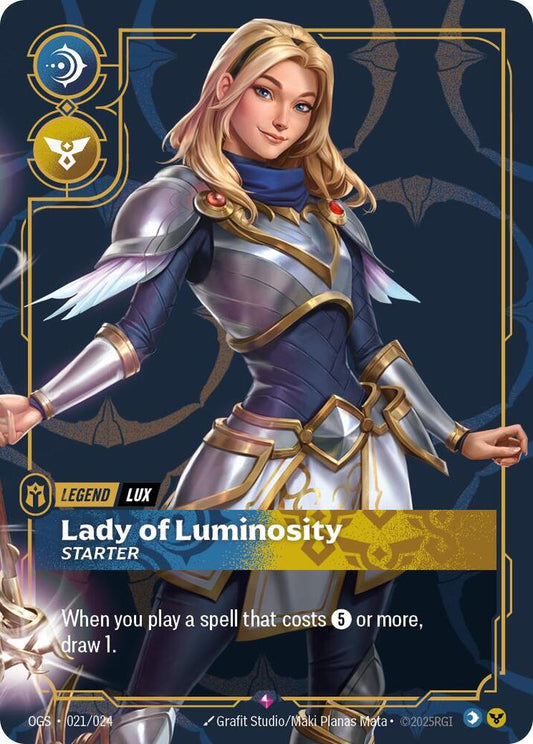 Lux - Lady of Luminosity (Starter) [Origins: Proving Grounds] 021/024