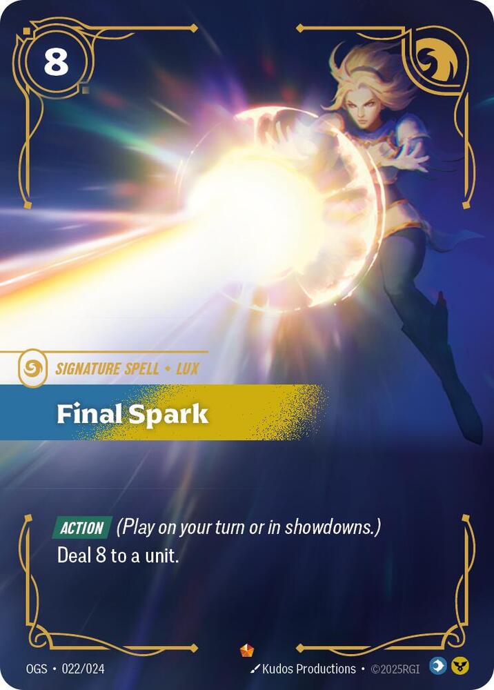 Final Spark [Origins: Proving Grounds] 022/024