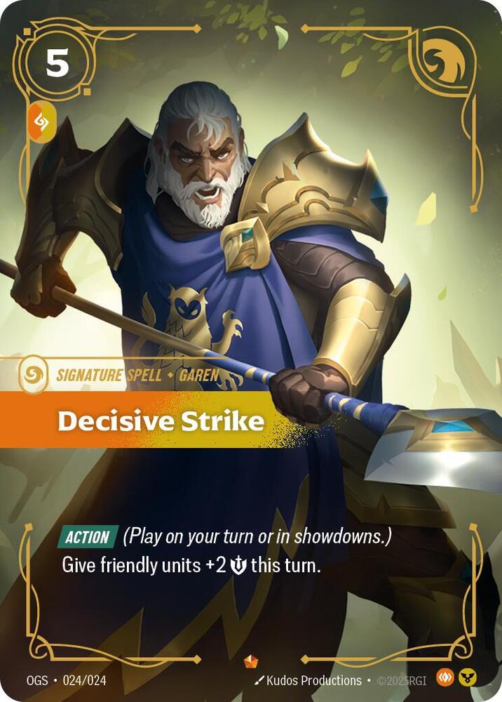 Decisive Strike [Origins: Proving Grounds] 024/024