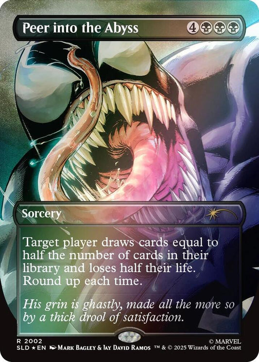 Peer into the Abyss (2002) (Rainbow Foil) [Secret Lair Drop Series] 2002