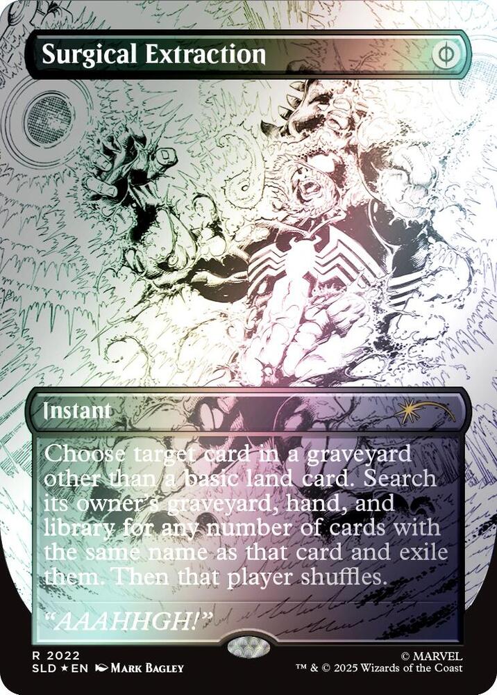 Surgical Extraction (2022) (Rainbow Foil) [Secret Lair Drop Series] 2022