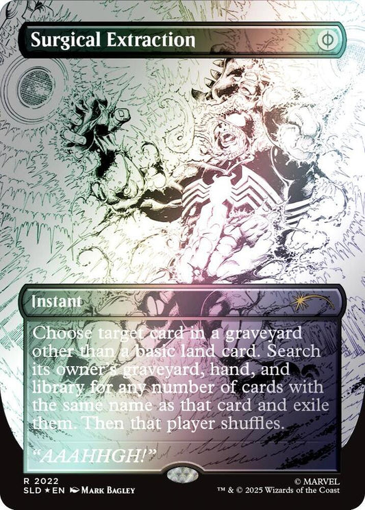 Surgical Extraction (2022) (Rainbow Foil) [Secret Lair Drop Series] 2022