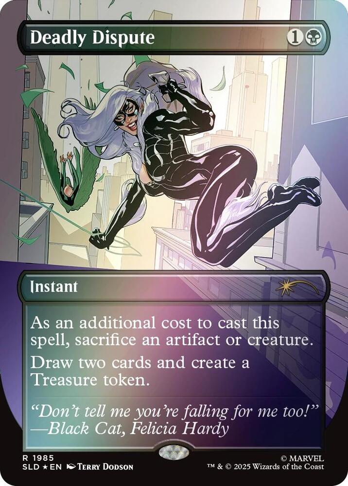 Deadly Dispute (1985) (Rainbow Foil) [Secret Lair Drop Series] 1985