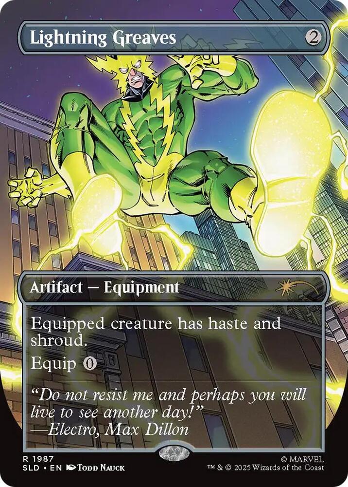 Lightning Greaves (1987) [Secret Lair Drop Series] 1987