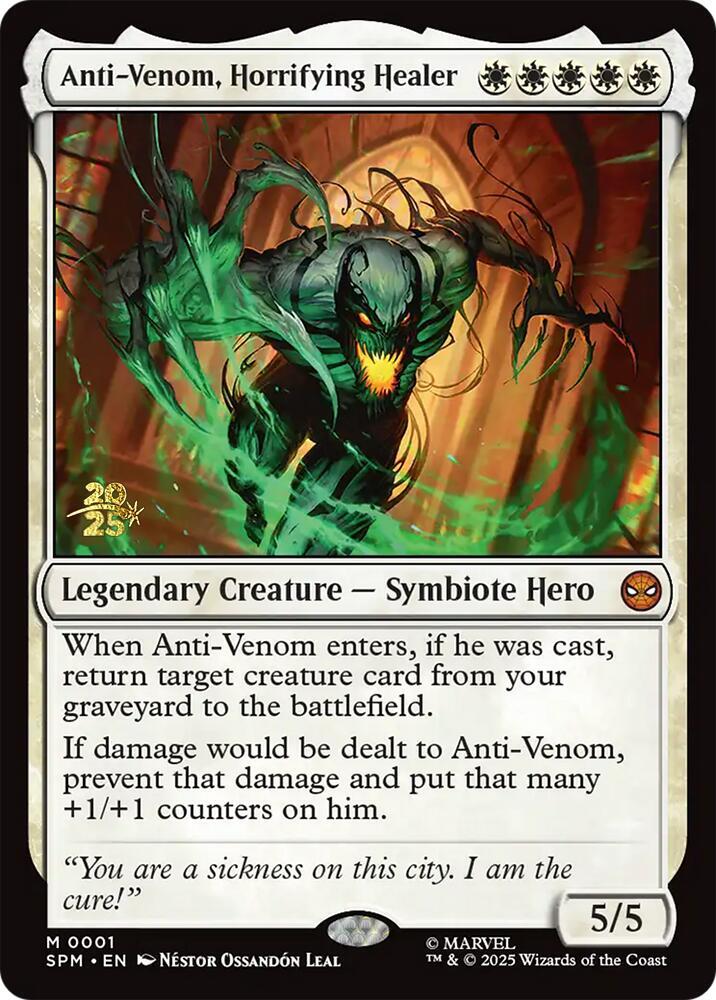 Anti-Venom, Horrifying Healer [Prerelease Cards] 1