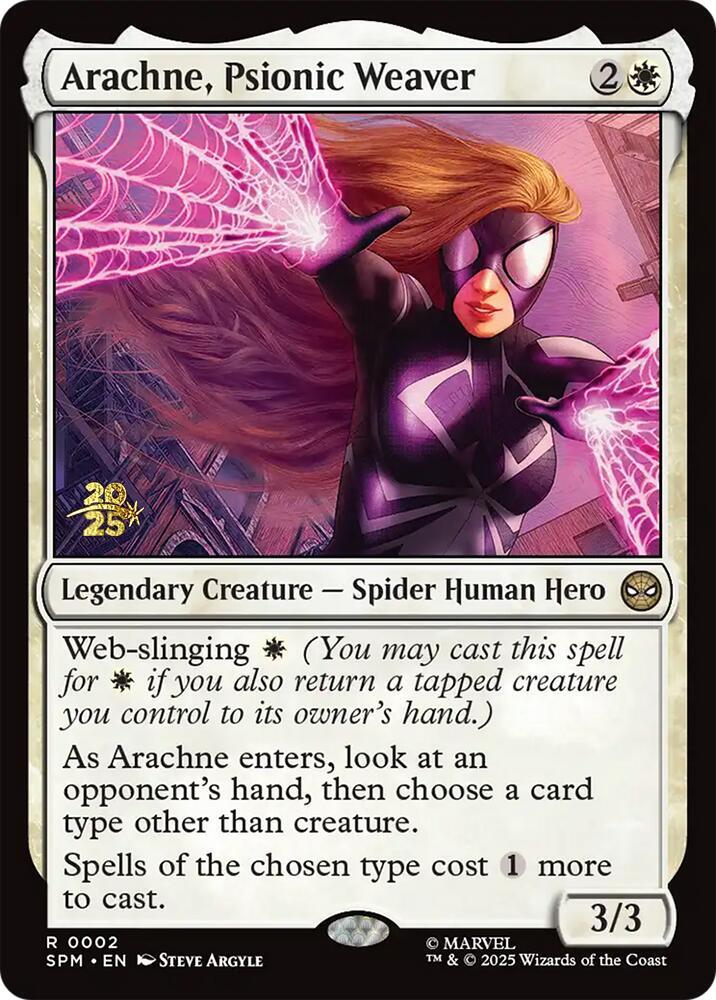 Arachne, Psionic Weaver [Prerelease Cards] 2