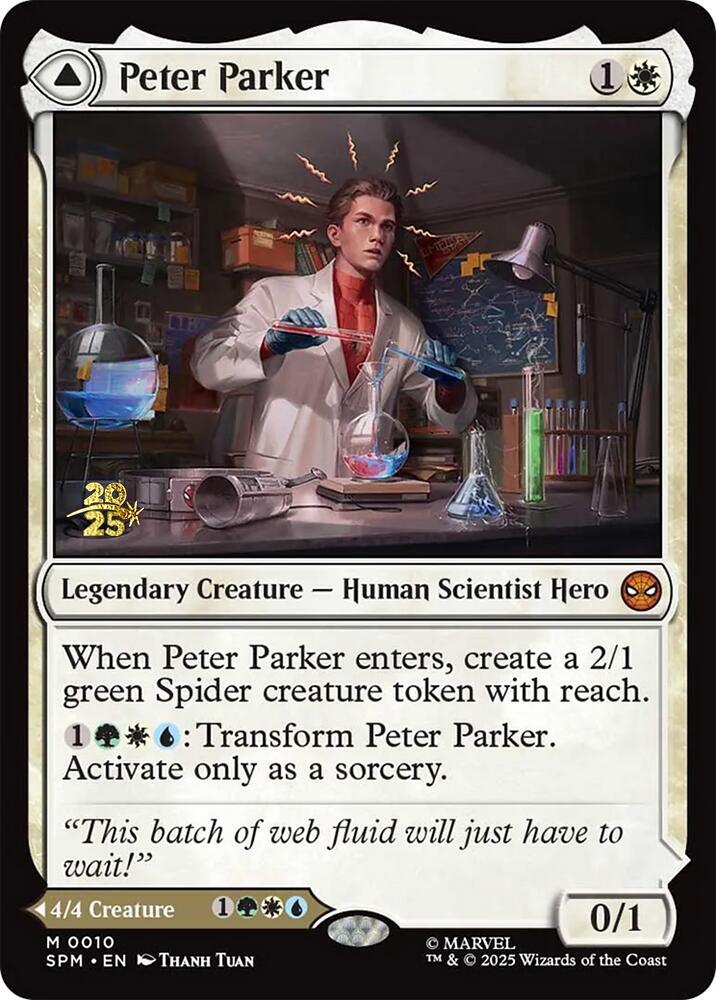 Peter Parker [Prerelease Cards] 10