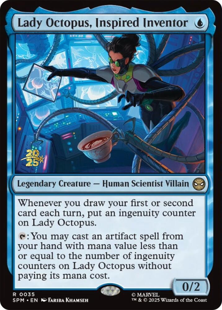 Lady Octopus, Inspired Inventor [Prerelease Cards] 35