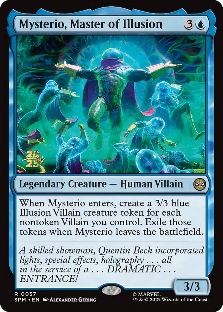 Mysterio, Master of Illusion [Prerelease Cards] 37