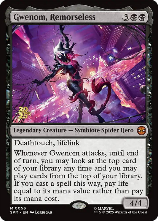 Gwenom, Remorseless [Prerelease Cards] 56