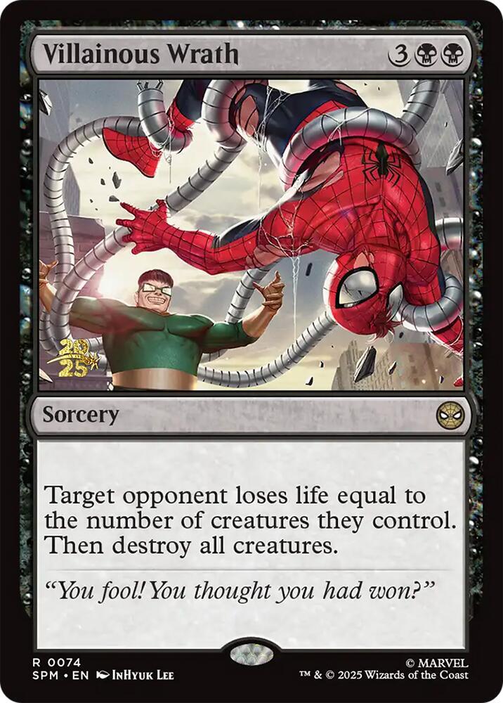 Villainous Wrath [Prerelease Cards] 74
