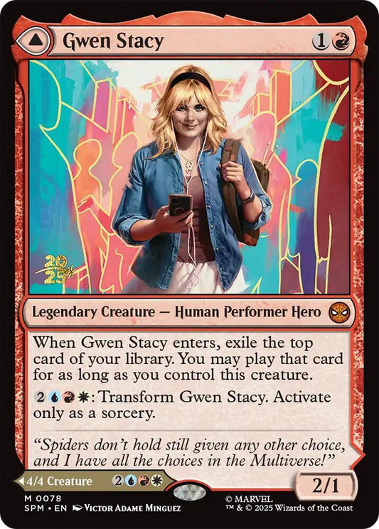 Gwen Stacy [Prerelease Cards] 78