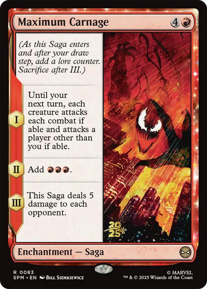 Maximum Carnage [Prerelease Cards] 83