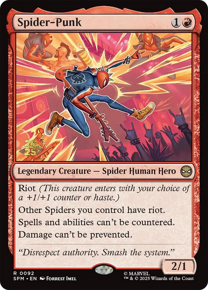 Spider-Punk [Prerelease Cards] 92