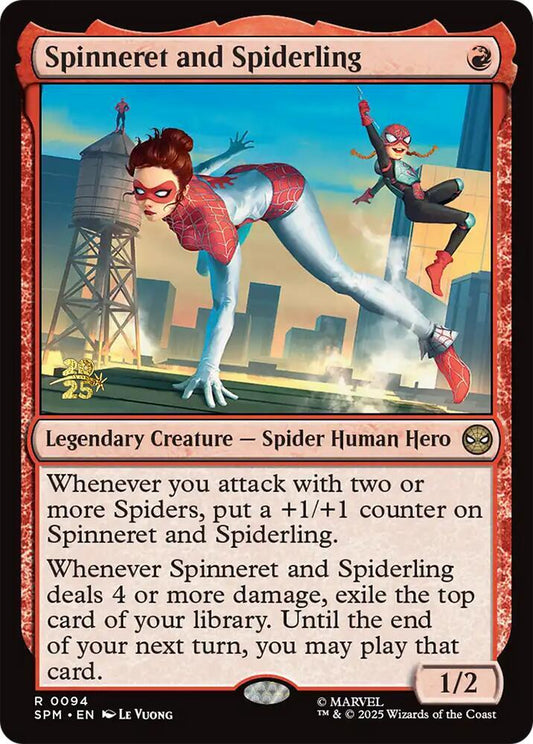 Spinneret and Spiderling [Prerelease Cards] 94
