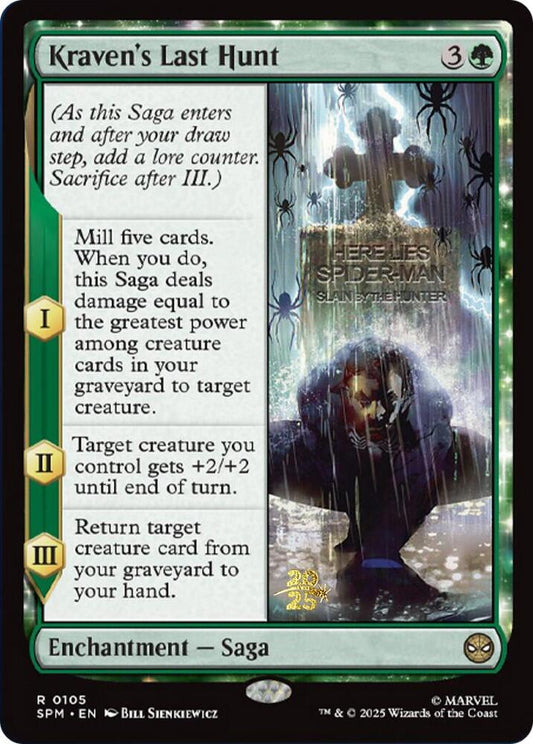Kraven's Last Hunt [Prerelease Cards] 105