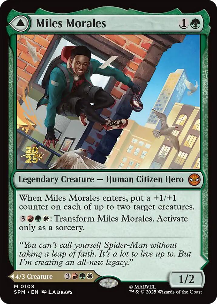 Miles Morales [Prerelease Cards] 108
