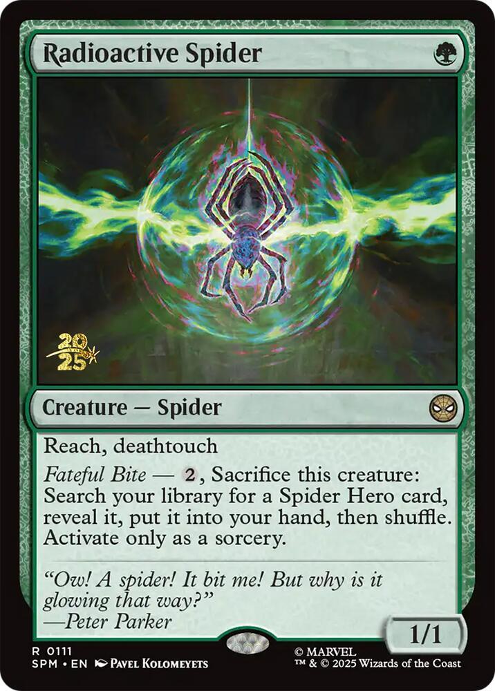 Radioactive Spider [Prerelease Cards] 111