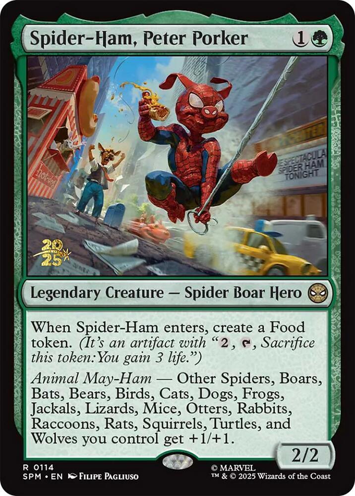 Spider-Ham, Peter Porker [Prerelease Cards] 114
