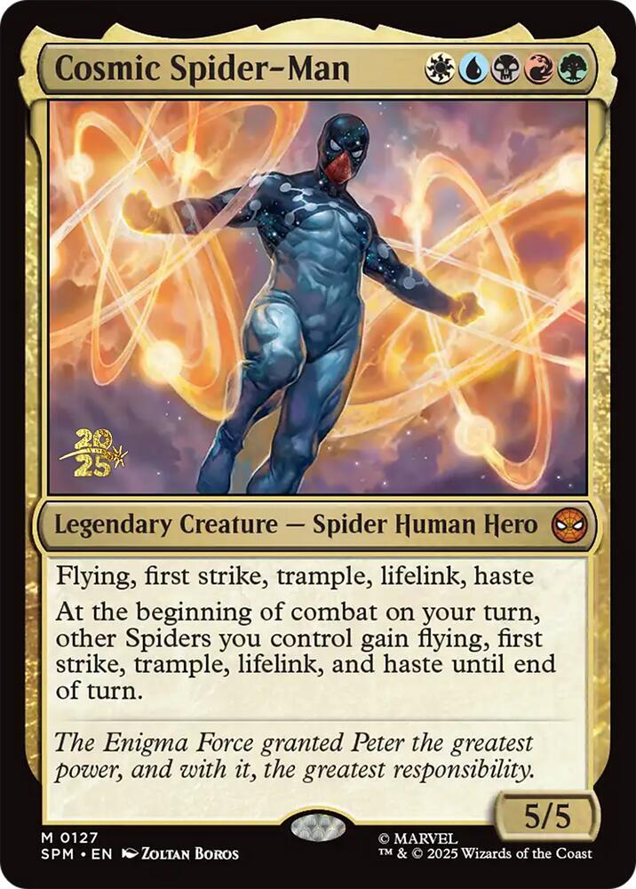 Cosmic Spider-Man [Prerelease Cards] 127