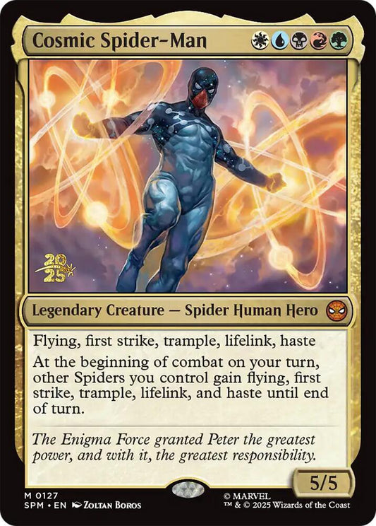 Cosmic Spider-Man [Prerelease Cards] 127