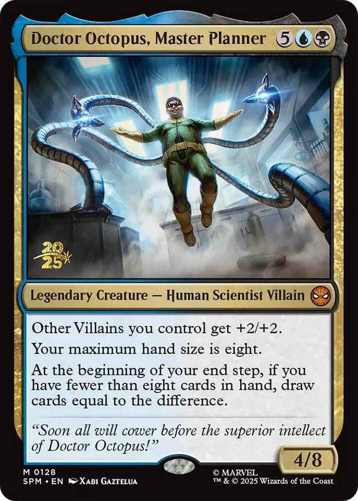 Doctor Octopus, Master Planner [Prerelease Cards] 128