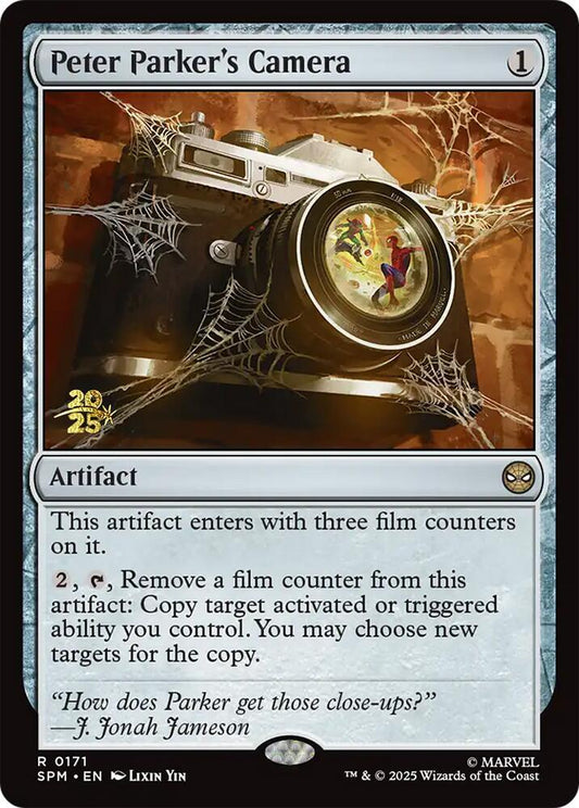 Peter Parker's Camera [Prerelease Cards] 171