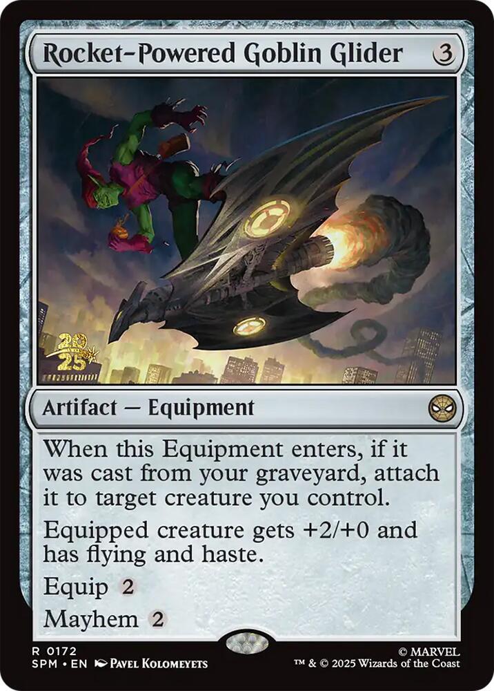 Rocket-Powered Goblin Glider [Prerelease Cards] 172